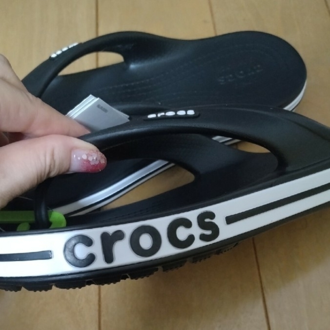 crocs(クロックス)のクロックス　crocs　バヤバンド　フリップ　サンダル23cm レディースの靴/シューズ(サンダル)の商品写真