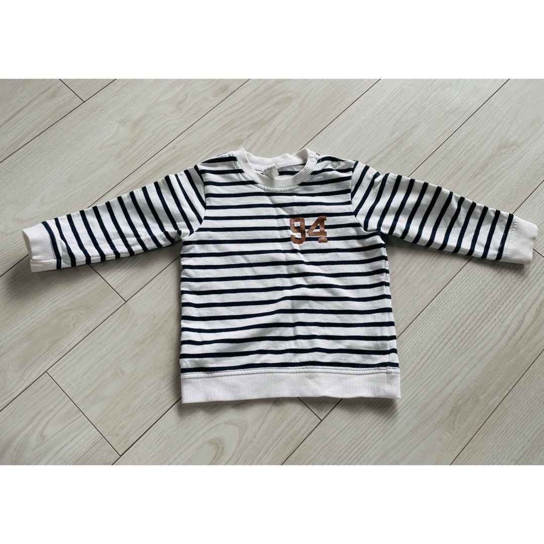 H&M(エイチアンドエム)のH&M トレーナー　90cm キッズ/ベビー/マタニティのキッズ服男の子用(90cm~)(Tシャツ/カットソー)の商品写真