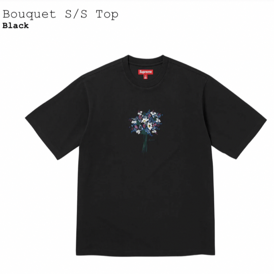 Supreme(シュプリーム)のSupreme Bouquet S/S Top Black XL メンズのトップス(Tシャツ/カットソー(半袖/袖なし))の商品写真