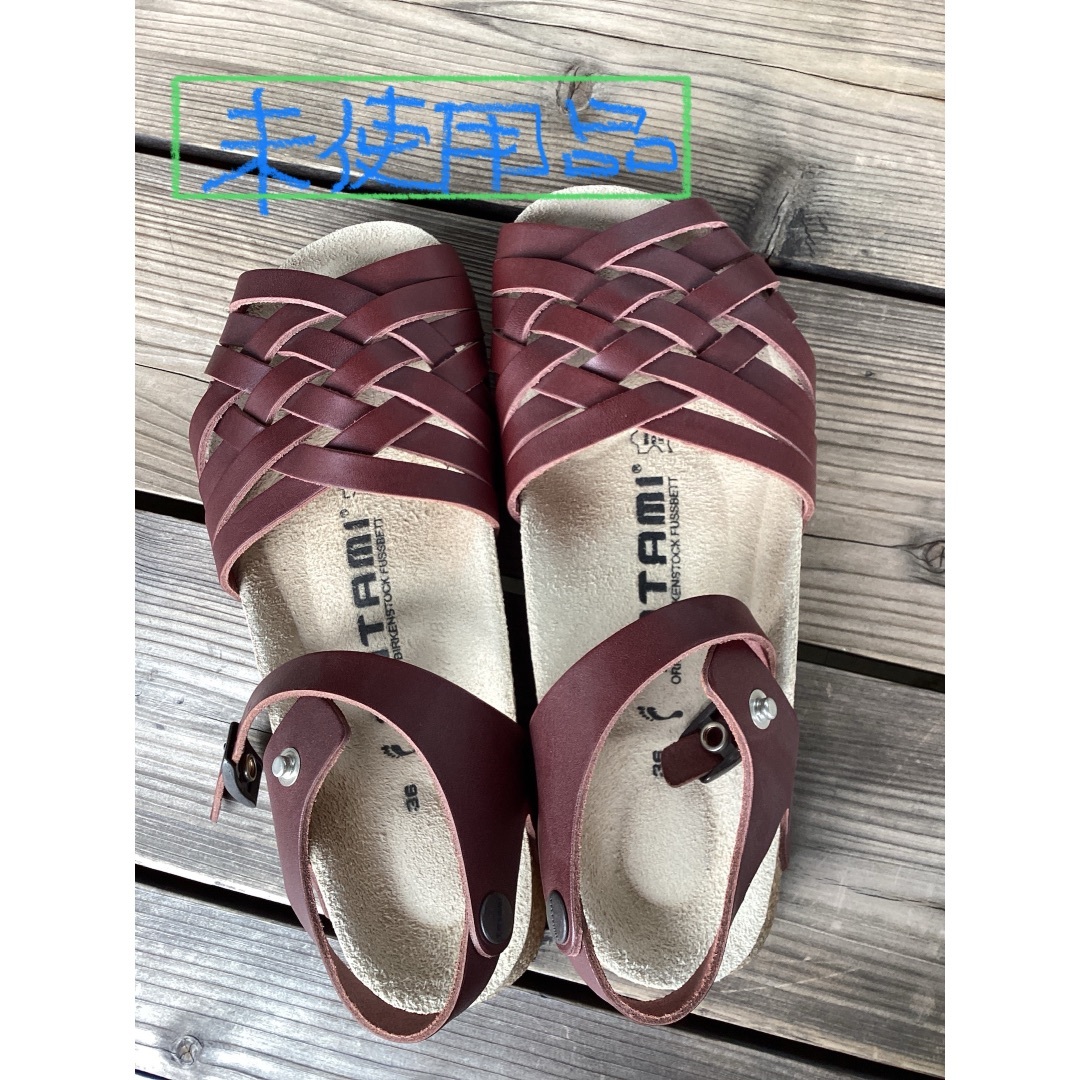 BIRKENSTOCK(ビルケンシュトック)のビルケンシュトック　タタミ　サンダル　新品　未使用品　36 レディースの靴/シューズ(サンダル)の商品写真