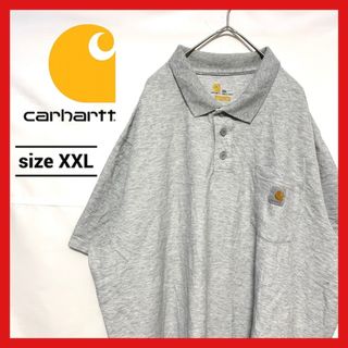 カーハート(carhartt)の90s 古着 カーハート 半袖ポロ オーバーサイズ ゆるダボ XXL (ポロシャツ)