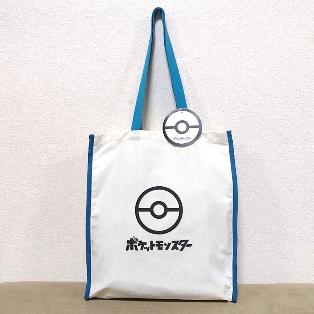 ポケモン(ポケモン)の【新品】Pokemon ポケモン ポケットモンスター トートバッグ エンタメ/ホビーのおもちゃ/ぬいぐるみ(キャラクターグッズ)の商品写真