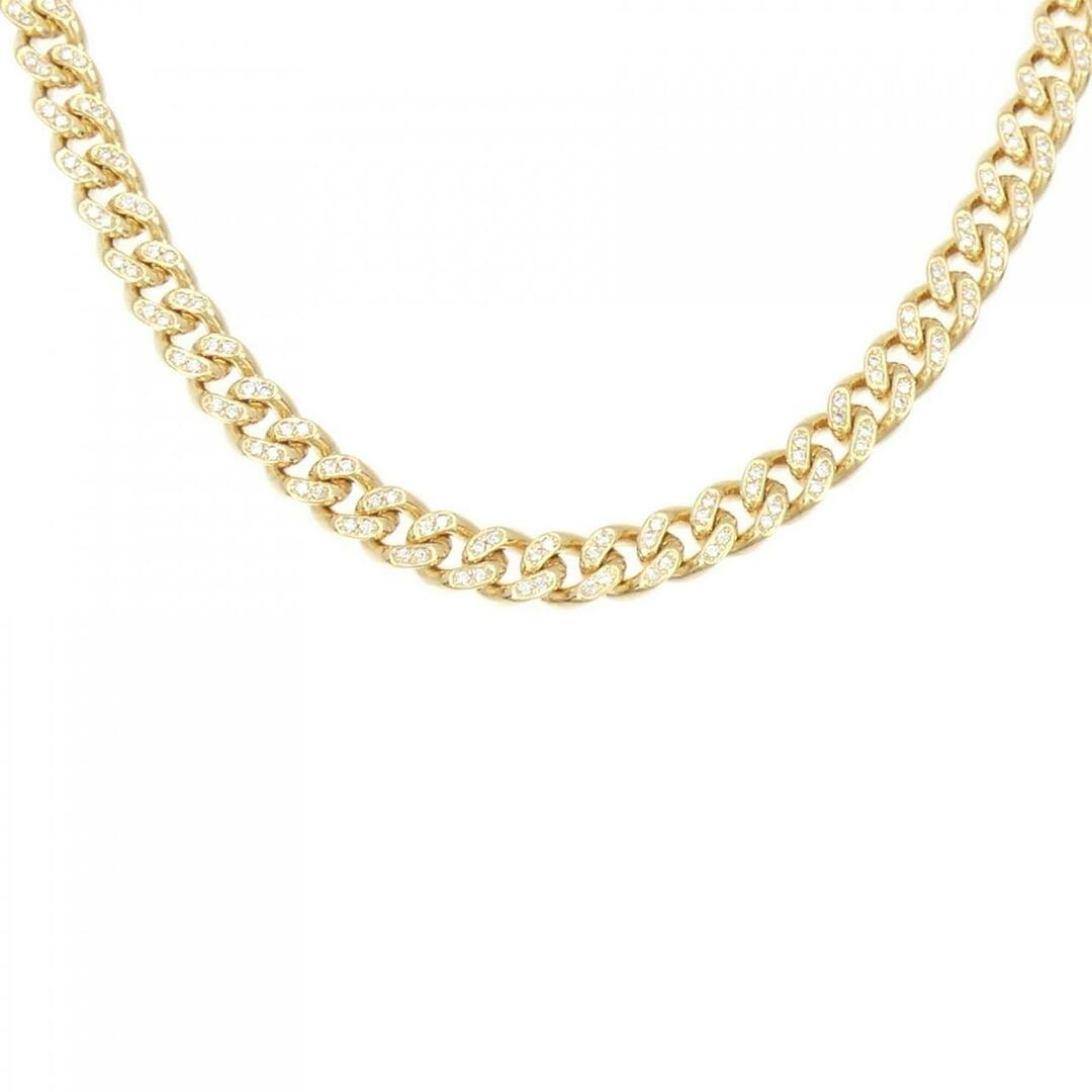 【新品】K18YG ダイヤモンド キヘイ ネックレス 1.33CT 50cm