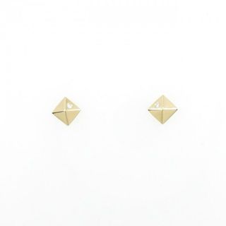 【リメイク】K18YG ダイヤモンド ピアス 0.02CT(ピアス)