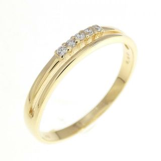 【リメイク】K18YG ダイヤモンド リング 0.05CT(リング(指輪))