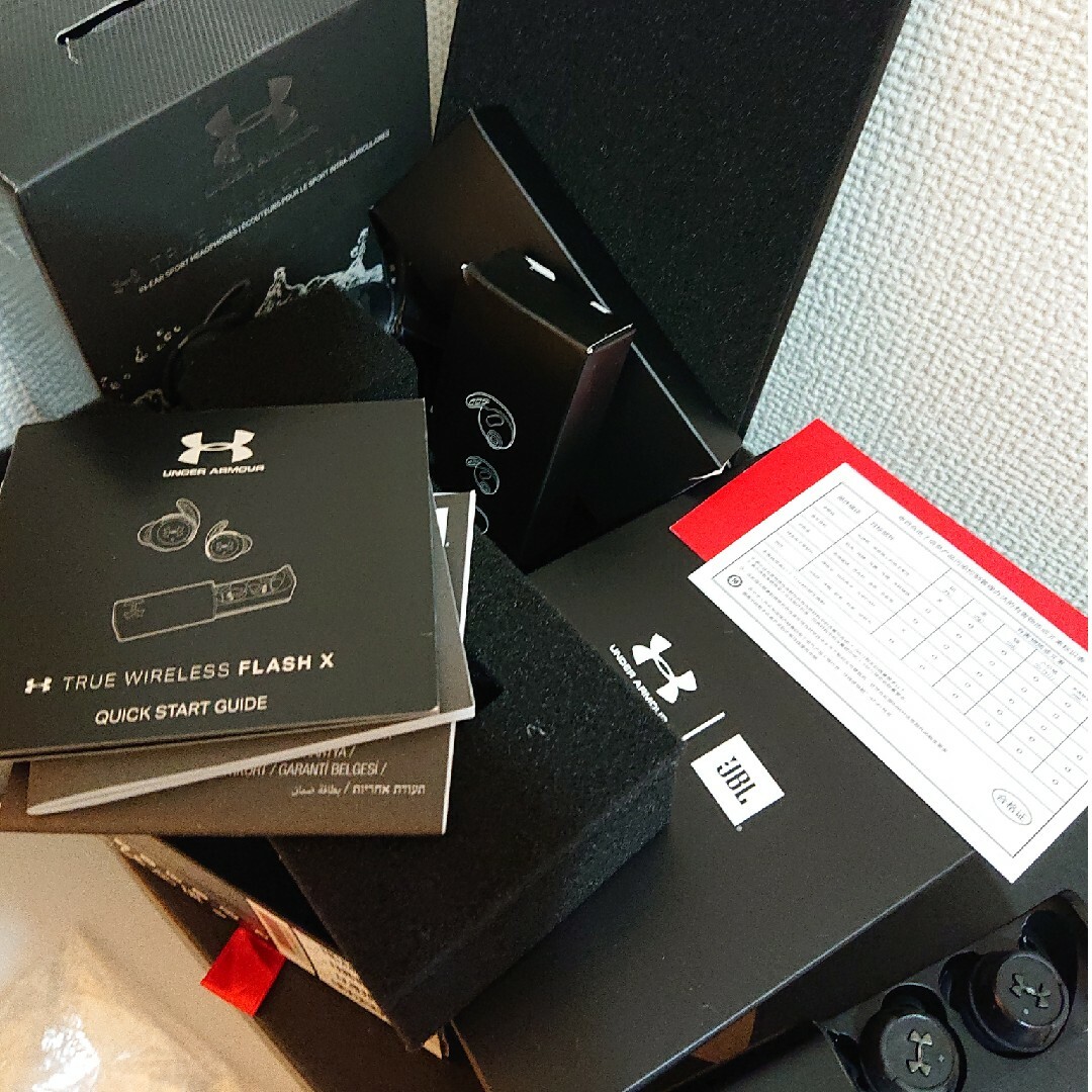 UNDER ARMOUR(アンダーアーマー)のJBLアンダーアーマー スマホ/家電/カメラのオーディオ機器(ヘッドフォン/イヤフォン)の商品写真