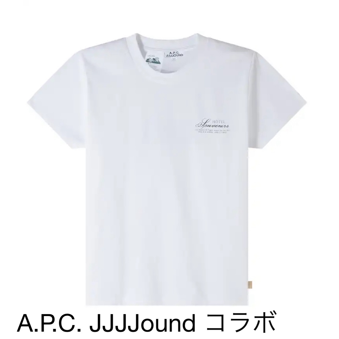 A.P.C(アーペーセー)の(新品)A.P.C. × JJJJound  コラボ　Tシャツ　Lサイズ メンズのトップス(Tシャツ/カットソー(半袖/袖なし))の商品写真