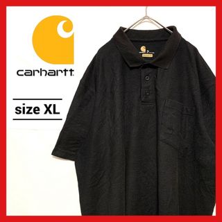 カーハート(carhartt)の90s 古着 カーハート 半袖ポロ オーバーサイズ ゆるダボ XL (ポロシャツ)