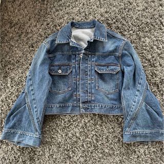 sacai - sacai 19ss ma-1 ドッキング デニム ジャケット の通販 by ë sacai - sacai 19ss ma-1 ドッキング デニム ジャケット の通販 by ë