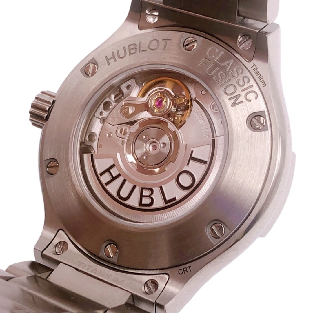 HUBLOT(ウブロ)の　ウブロ HUBLOT クラシックフュージョン　チタニウム　ライトブルー 568.NX.891L.NX.1204 チタン レディース 腕時計 レディースのファッション小物(腕時計)の商品写真