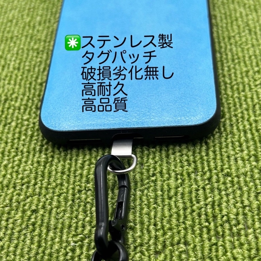 極太ネックストラップ　スマホストラップショルダー　ヨセミテ風　斜め掛けホルダー スマホ/家電/カメラのスマホアクセサリー(ネックストラップ)の商品写真