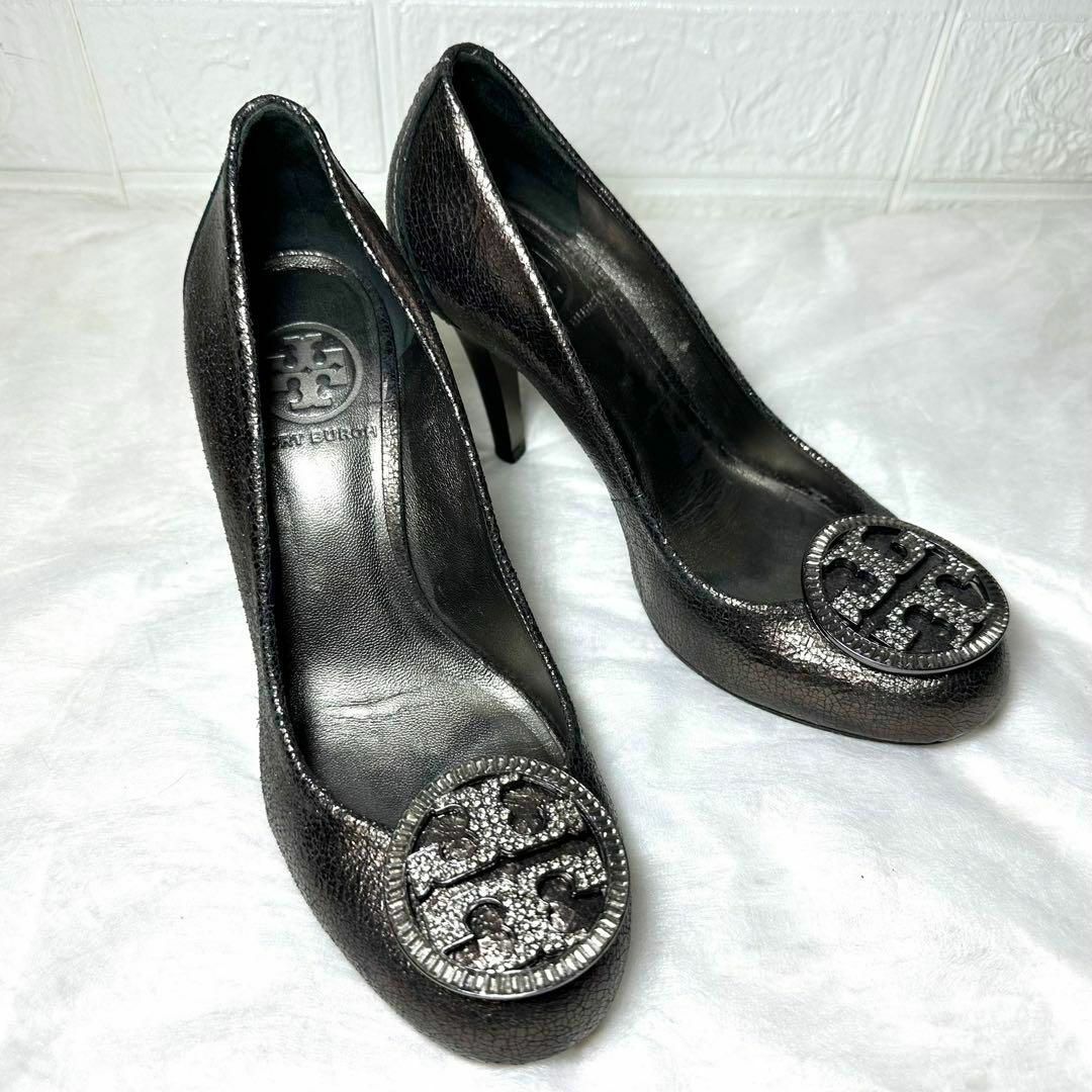 Tory Burch(トリーバーチ)のトリーバーチ　パンプス　ヒール　ウェッジソール　6 1/2 M 23.5cm レディースの靴/シューズ(ハイヒール/パンプス)の商品写真