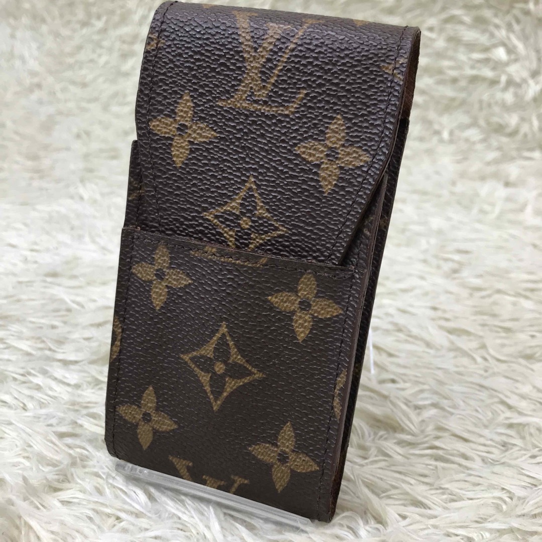 LOUIS VUITTON(ルイヴィトン)のルイヴィトン　シガレットケース　エテュイシガレット　モノグラム　小物　タバコ メンズのファッション小物(タバコグッズ)の商品写真