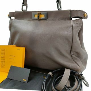 フェンディ(FENDI)の付属品完備 FENDI フェンディ ピーカブー セレリア 2way ハンドバッグ(ショルダーバッグ)