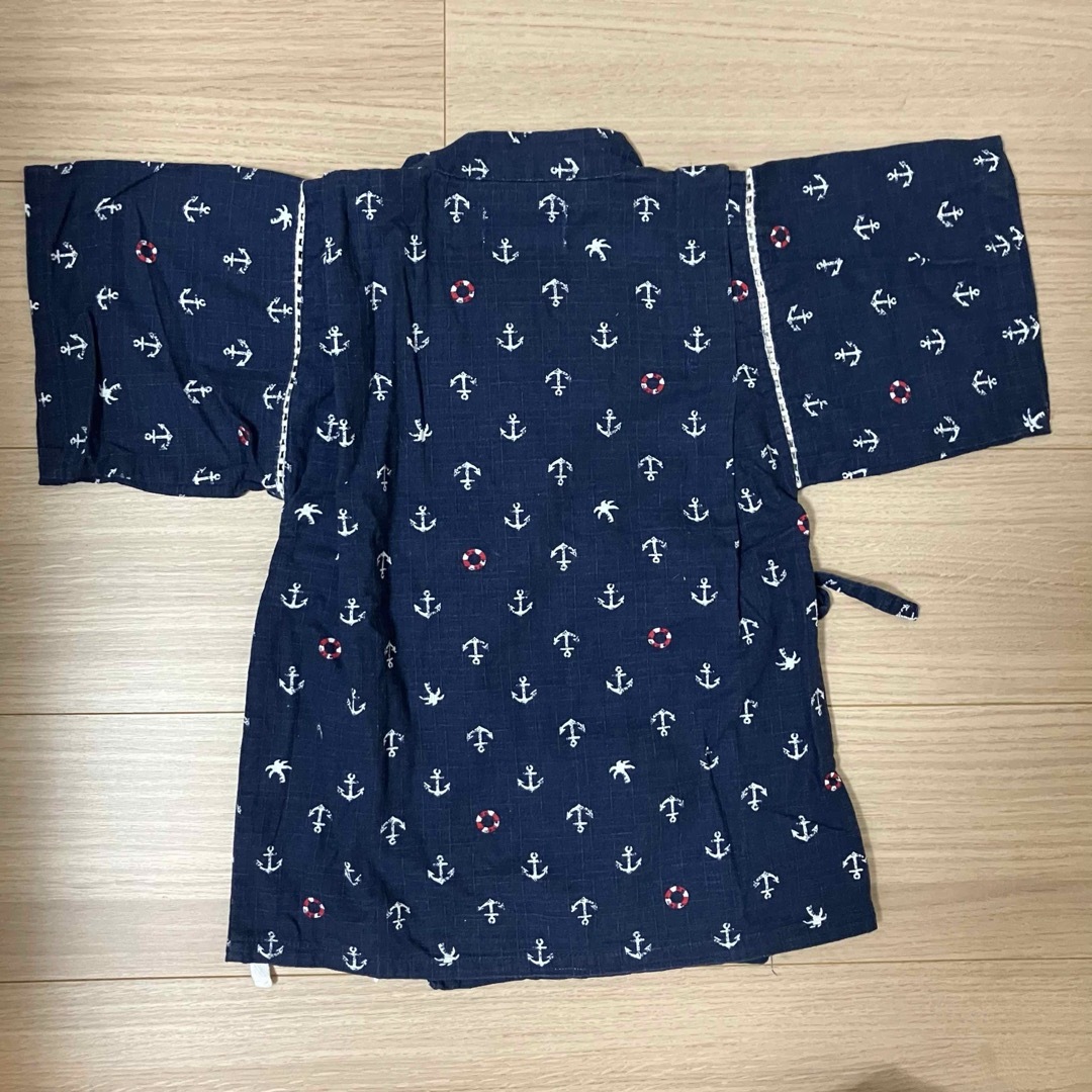 甚平　110cm キッズ/ベビー/マタニティのキッズ服男の子用(90cm~)(甚平/浴衣)の商品写真