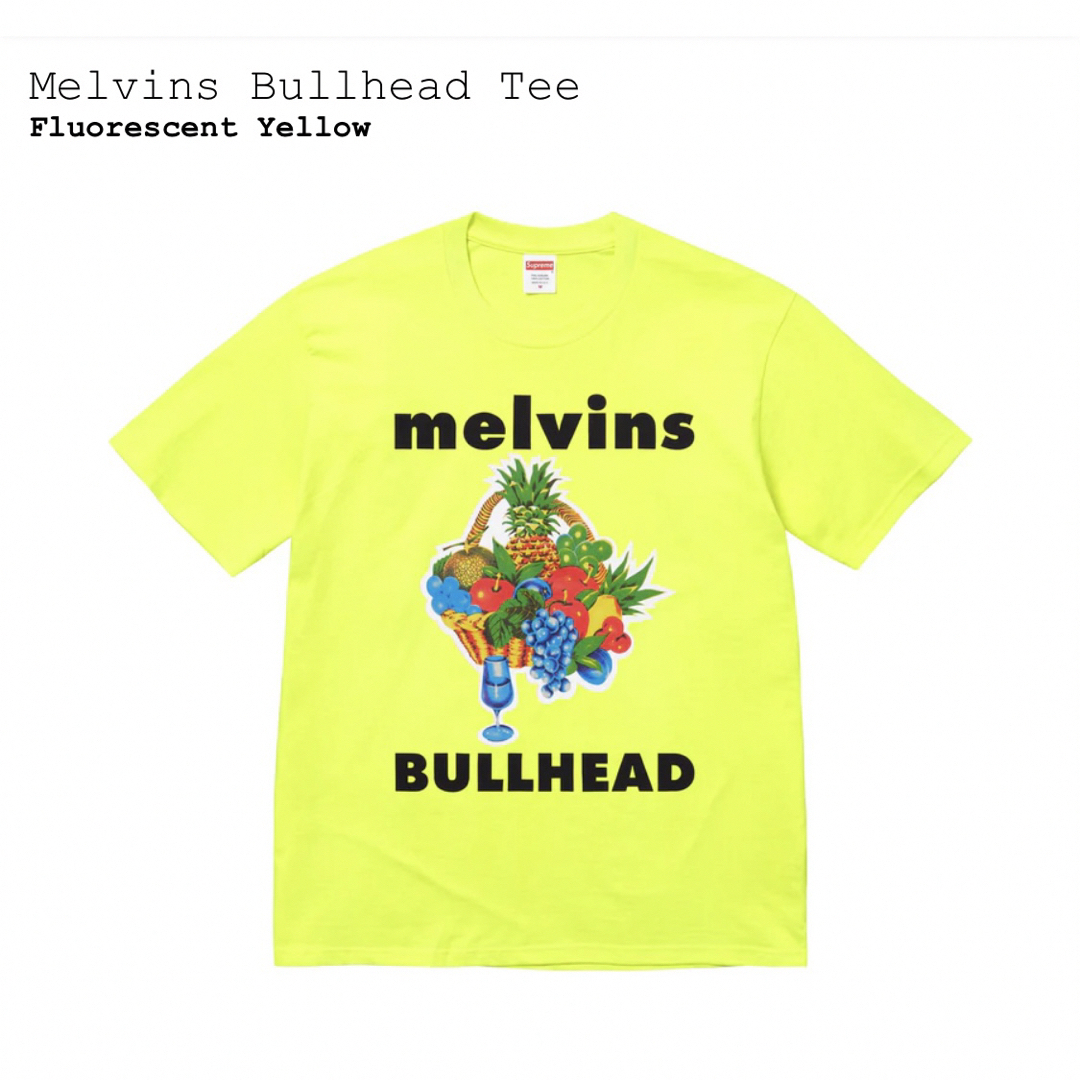 Supreme(シュプリーム)のSupreme x Melvins Bullhead Tee L メンズのトップス(Tシャツ/カットソー(半袖/袖なし))の商品写真