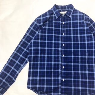 【美品】Frank&Eileen PAULチェックシャツ USA製 薄手 S〜M