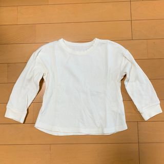 ジーユー(GU)のGU サーマル長袖Tシャツ 100(Tシャツ/カットソー)