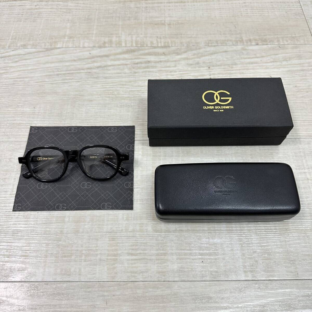 OLIVER GOLDSMITH(オリバーゴールドスミス)のOLIVER GOLDSMITH ROBYN サングラス 日本製 ブラック 系 メンズのファッション小物(サングラス/メガネ)の商品写真