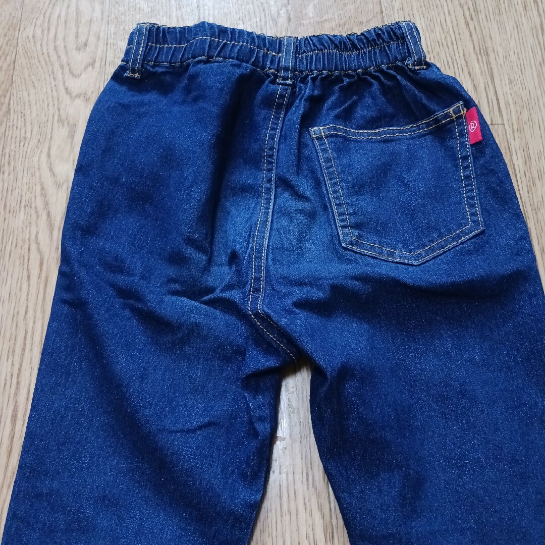 110cm  デニムパンツ キッズ/ベビー/マタニティのキッズ服男の子用(90cm~)(パンツ/スパッツ)の商品写真