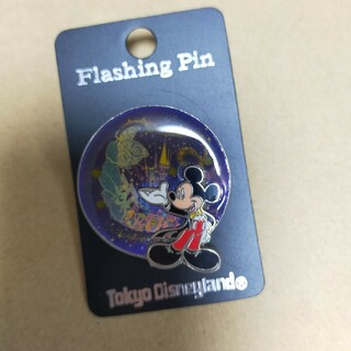 Disney - ディズニー　ピンバッジ　flashing pin