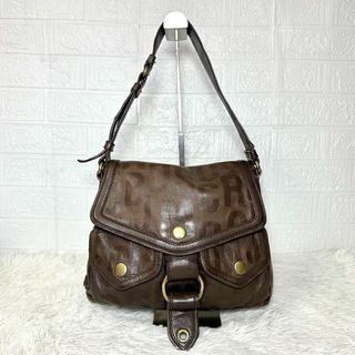 マークジェイコブス(MARC JACOBS)の希少★マークジェイコブス ワンショルダーバッグ　オールレザー 総柄(ショルダーバッグ)