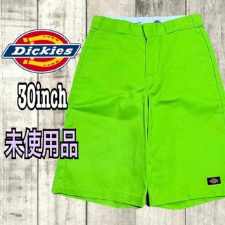 Dickies - 未使用 ディッキーズ ハーフパンツ ルーズフィット ネオングリーン 30インチ 