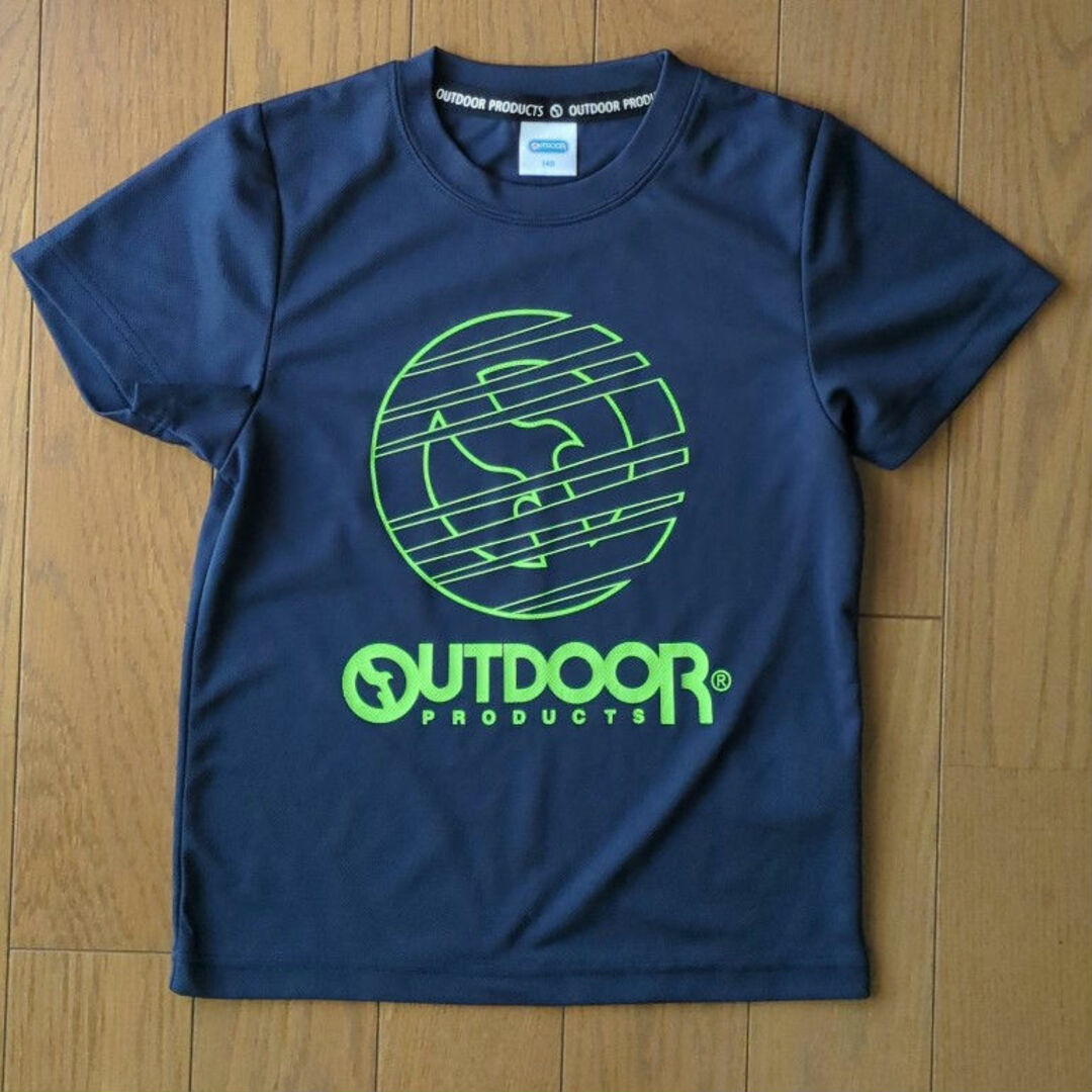 OUTDOOR(アウトドア)のアウトドア　Ｔシャツ＆ハーフパンツ　140 センチ キッズ/ベビー/マタニティのキッズ服男の子用(90cm~)(Tシャツ/カットソー)の商品写真