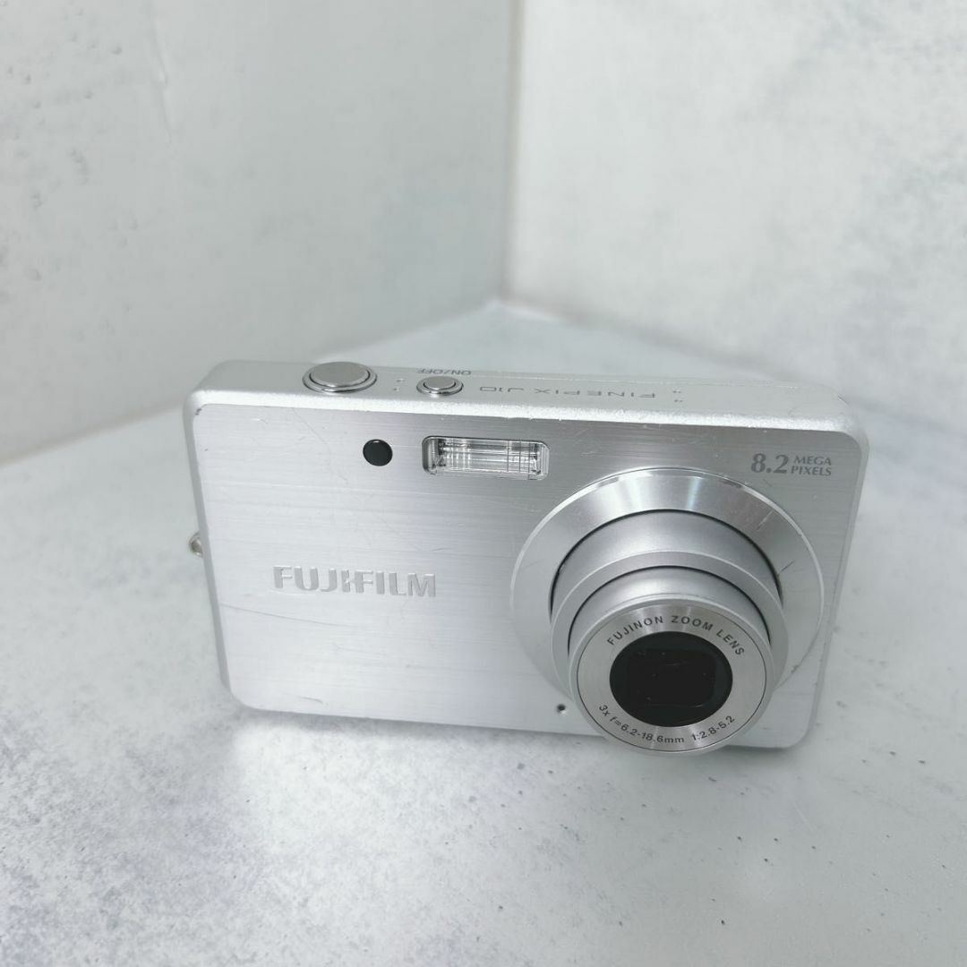 富士フイルム(フジフイルム)の【動作確認済】FUJIFILM FinePix J10 オールドコンデジ スマホ/家電/カメラのカメラ(コンパクトデジタルカメラ)の商品写真