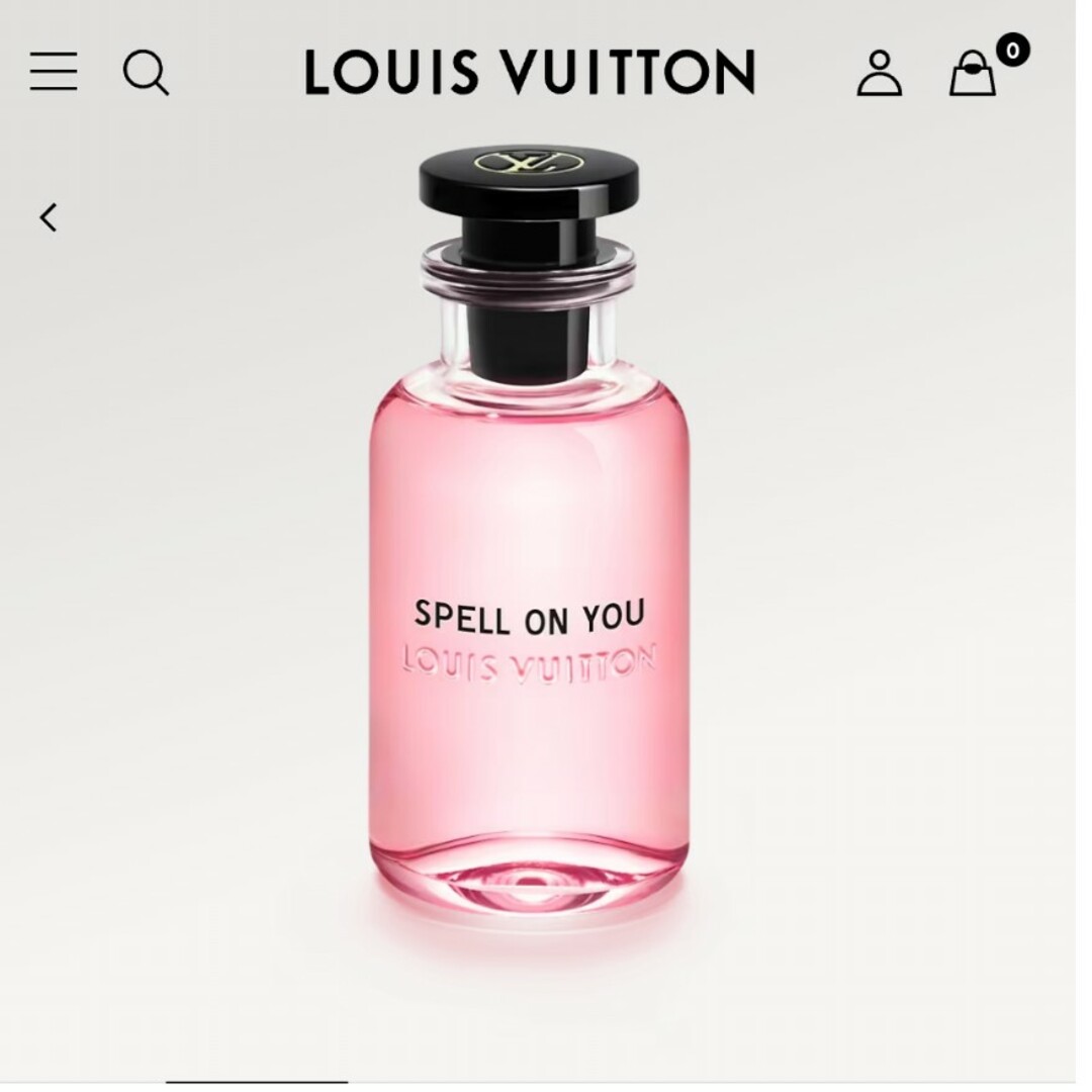 LOUIS VUITTON(ルイヴィトン)の新品未開封　LOUIS VUITTON　SPELL ON YOU コスメ/美容の香水(香水(女性用))の商品写真