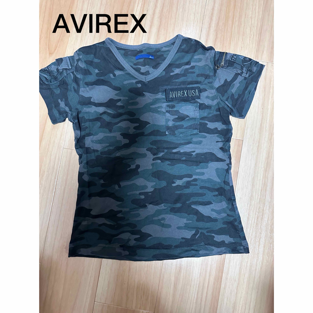 AVIREX(アヴィレックス)のAVIREX 迷彩柄半袖Tシャツ レディースのトップス(Tシャツ(半袖/袖なし))の商品写真