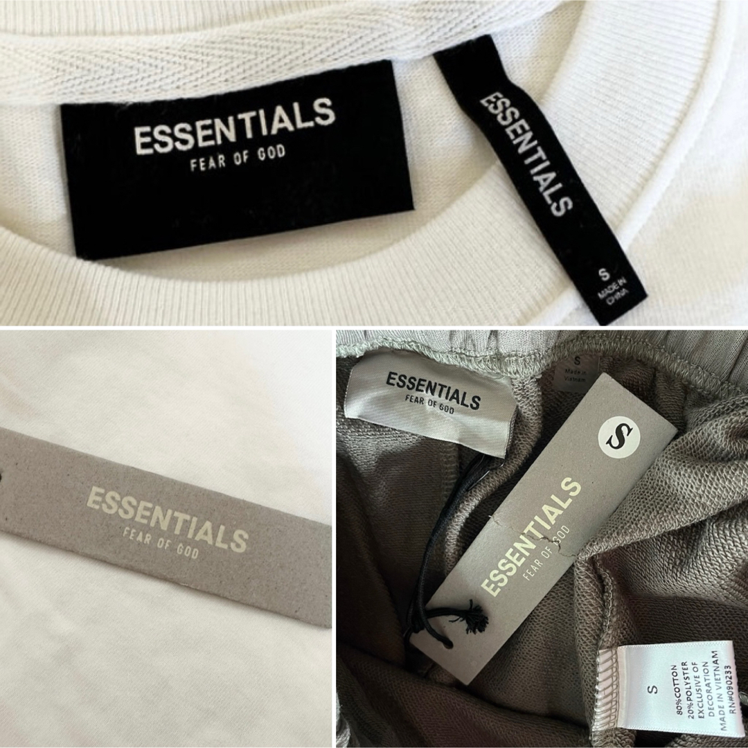 S.ESSENTIALS(エスエッセンシャルズ)の新品タグ付き FOG ESSENTIALS 半袖 ロゴ Tシャツ ショートパンツ メンズのトップス(Tシャツ/カットソー(半袖/袖なし))の商品写真