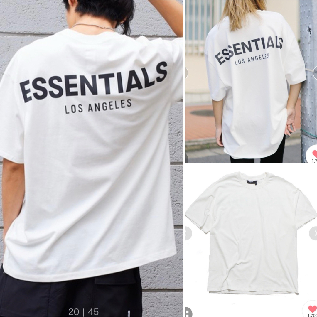 S.ESSENTIALS(エスエッセンシャルズ)の新品タグ付き FOG ESSENTIALS 半袖 ロゴ Tシャツ ショートパンツ メンズのトップス(Tシャツ/カットソー(半袖/袖なし))の商品写真