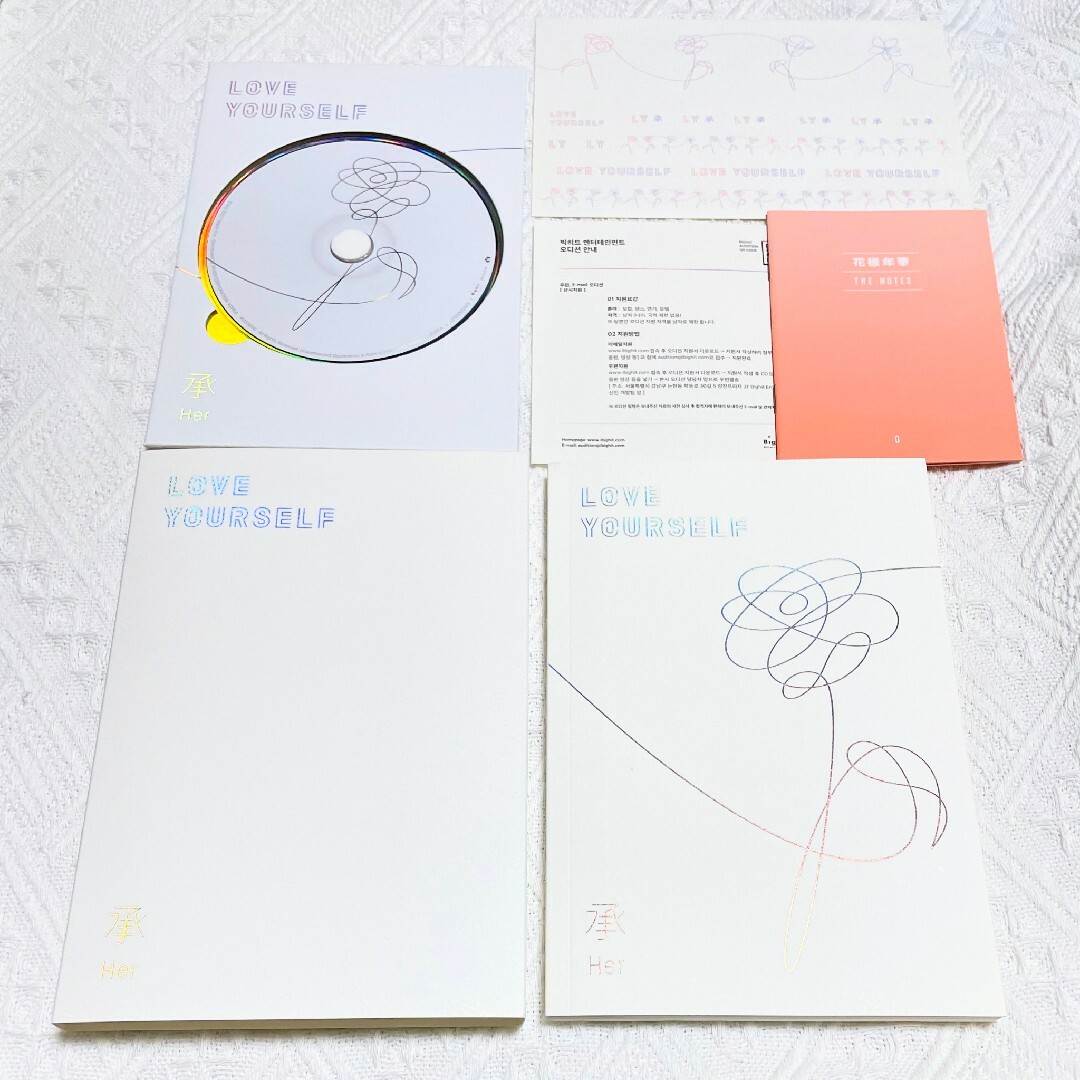 防弾少年団(BTS)(ボウダンショウネンダン)の公式 BTS CD LOVE YOURSELF LYS 承 Her ver.O エンタメ/ホビーのCD(K-POP/アジア)の商品写真