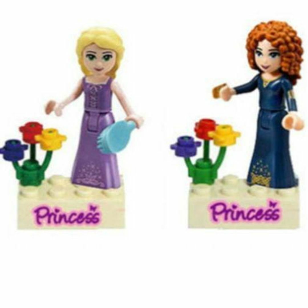 レゴ ミニフィグ 人形 互換 プリンセス 8体セット ディズニー LEGO 人 エンタメ/ホビーのフィギュア(その他)の商品写真