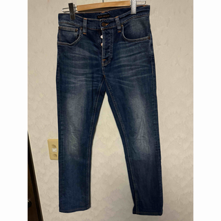Nudie Jeans - ヌーディージーンズ GRIMTIM グリムティム W29L32 ストレッチ 美品