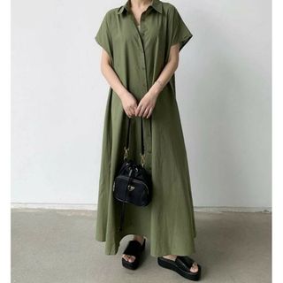 ロングシャツ レディース おしゃれ  マキシワンピース シャツワンピース(ロングワンピース/マキシワンピース)