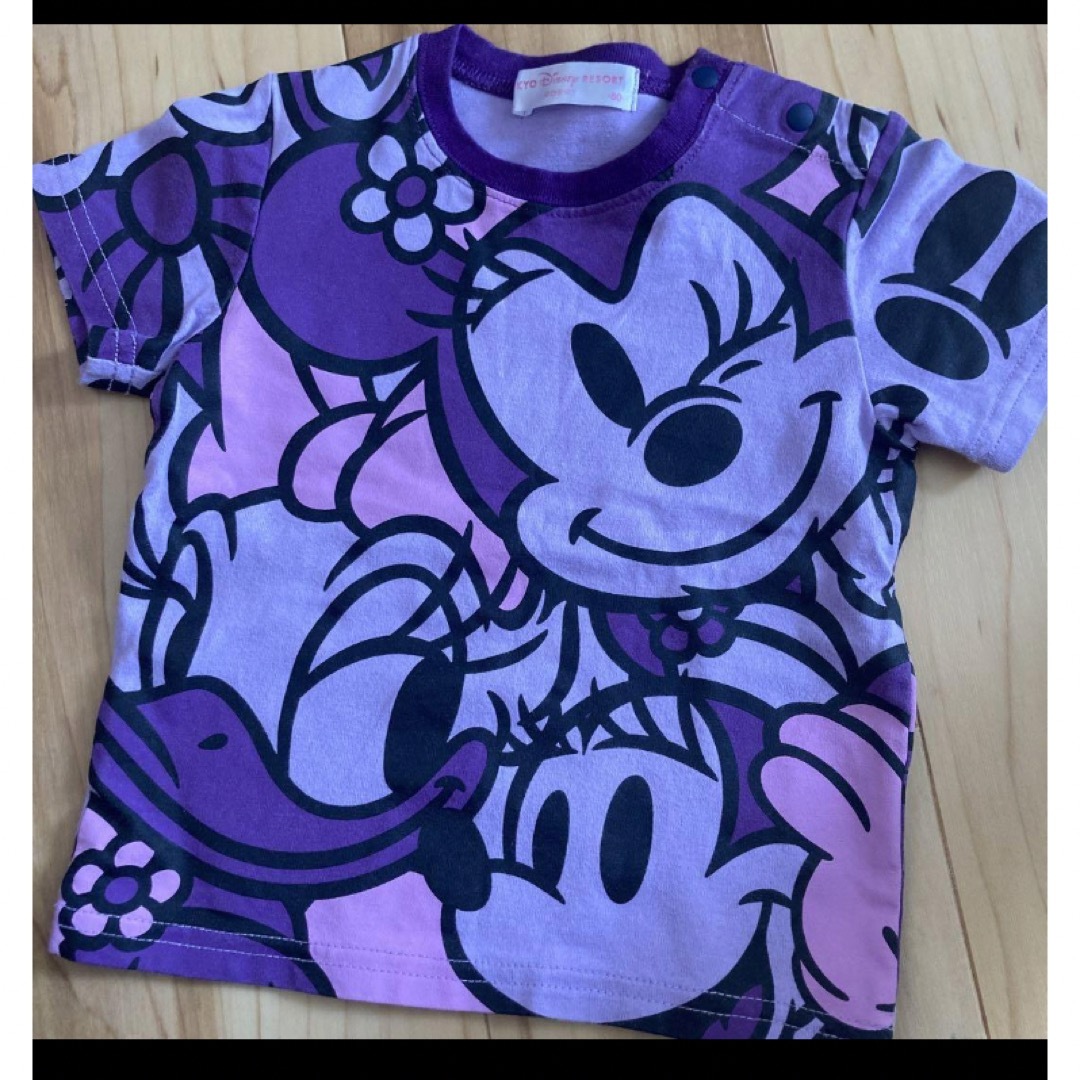 Disney(ディズニー)のディズニーランドTシャツ80 キッズ/ベビー/マタニティのベビー服(~85cm)(Ｔシャツ)の商品写真