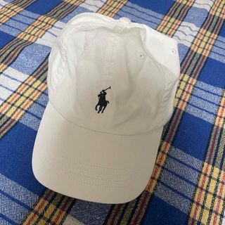 ポロラルフローレン(POLO RALPH LAUREN)のラルフローレン　キャップ　ホワイト　ワンサイズ(その他)