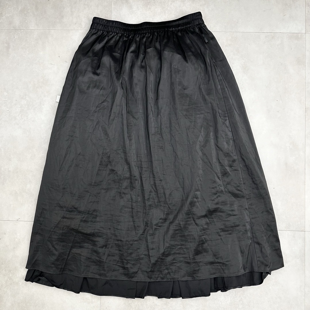 ANAYI(アナイ)の【ANAYI】アナイ ロングスカート  カッセンサテンティアードスカート レディースのスカート(ロングスカート)の商品写真
