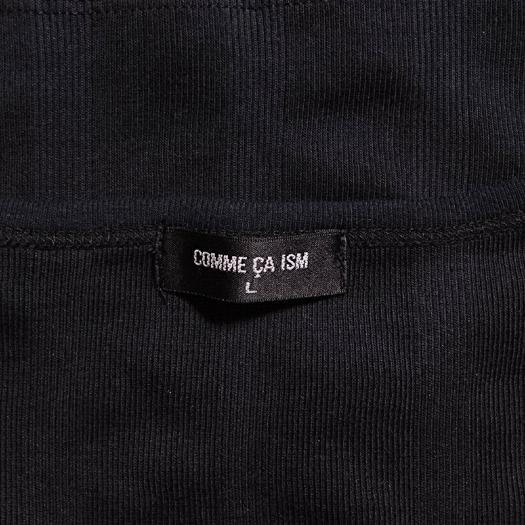 COMME CA ISM(コムサイズム)のコムサイズム【L】Tシャツ【ロールアップ】男女兼用【半袖】送料無料 匿名配送 メンズのトップス(Tシャツ/カットソー(半袖/袖なし))の商品写真