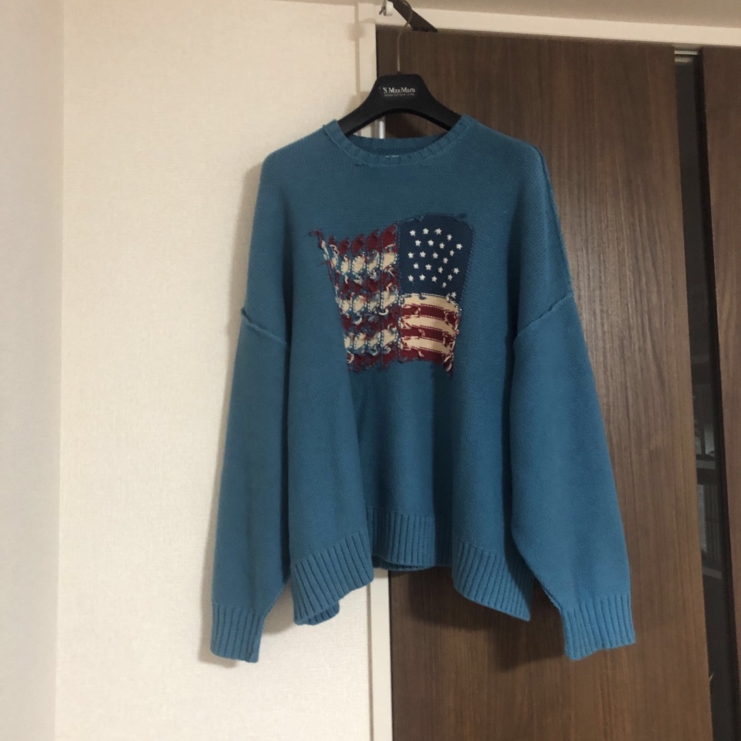 TTT_MSW(ティー)のdairiku outside knit  メンズのトップス(ニット/セーター)の商品写真