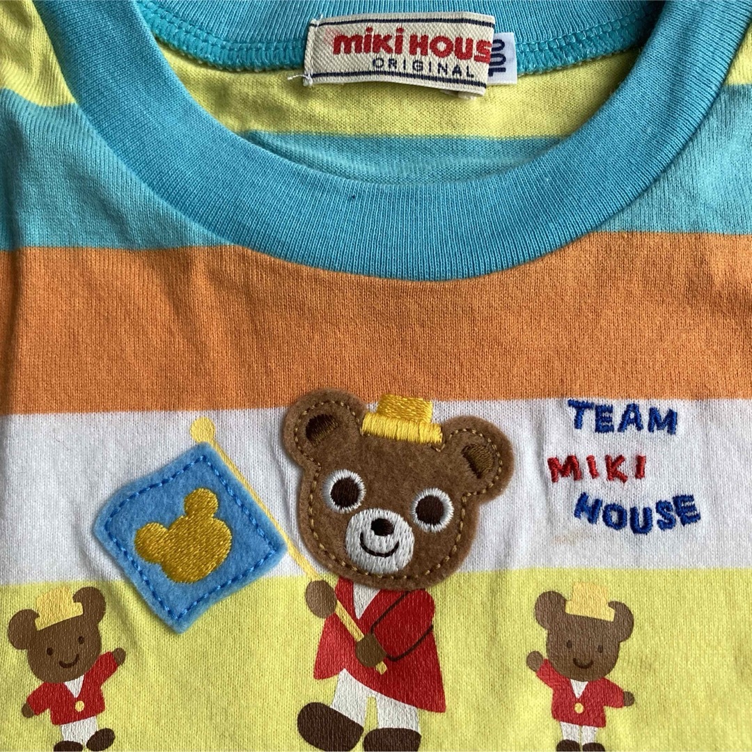 mikihouse(ミキハウス)のミキハウス Tシャツ 100 キッズ/ベビー/マタニティのキッズ服男の子用(90cm~)(Tシャツ/カットソー)の商品写真