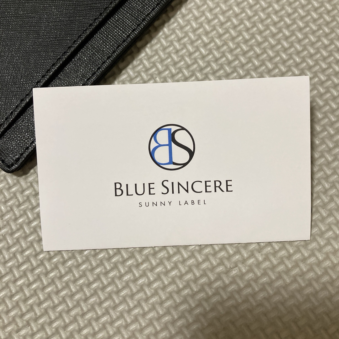 カードケース　BLUE SINCERE  薄型　定期入れ メンズのファッション小物(名刺入れ/定期入れ)の商品写真