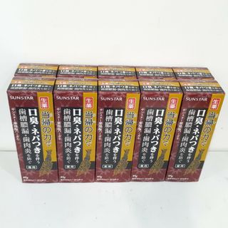 サンスター(SUNSTAR)のSUNSTAR　生薬　当帰の力　85g×10本 薬用塩歯磨き(歯磨き粉)