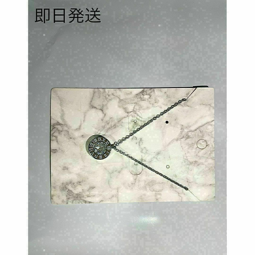 【海外限定品】ネックレス　シルバー925 モアサナイト カップル ペアネックレス レディースのアクセサリー(ネックレス)の商品写真