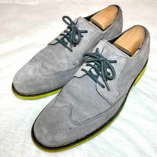 コールハーン(Cole Haan)のコールハーン　ウイングチップ　スニーカー　スエード　グレー　26.5cm(その他)