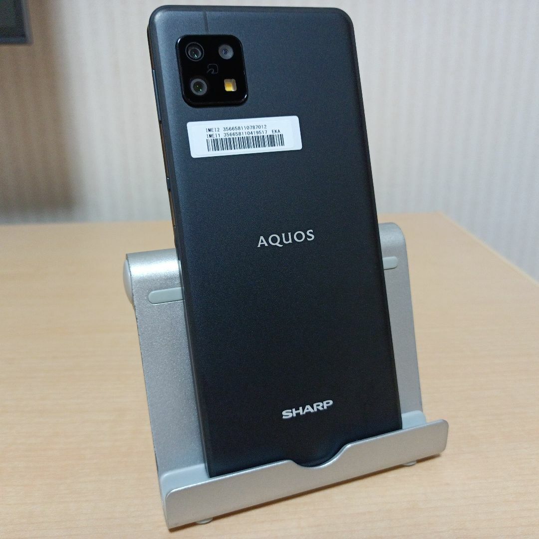 SHARP(シャープ)のAQUOS sense6 SH-RM19 4GB/64GB SIMフリー スマホ/家電/カメラのスマートフォン/携帯電話(スマートフォン本体)の商品写真