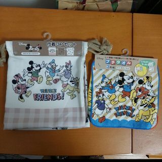 ディズニー(Disney)のディズニー巾着袋&ミニタオルセット(キャラクターグッズ)