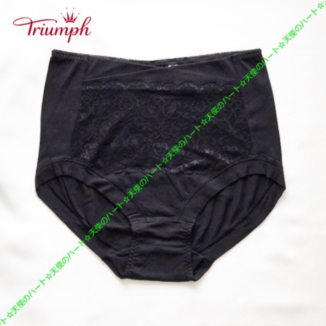Triumph(トリンプ)の【新品未使用】トリンプ レーシーな深ばきショーツ L ブラック レディースの下着/アンダーウェア(ショーツ)の商品写真